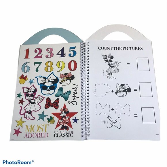 Disney Minnie Mouse Sticker Travel Book - Picture 6 of 10